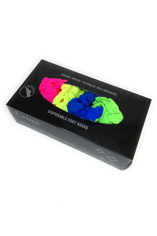 Sosete de unica folosinta MIX CULORI - 100 buc / cutie